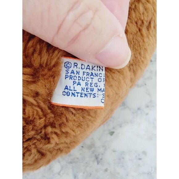 Vintage Nature Babies 1982 R. Dakin Bumpkin Bear Plush Stuffed Animal‎ Teddy 9” - Picture 7 of 9